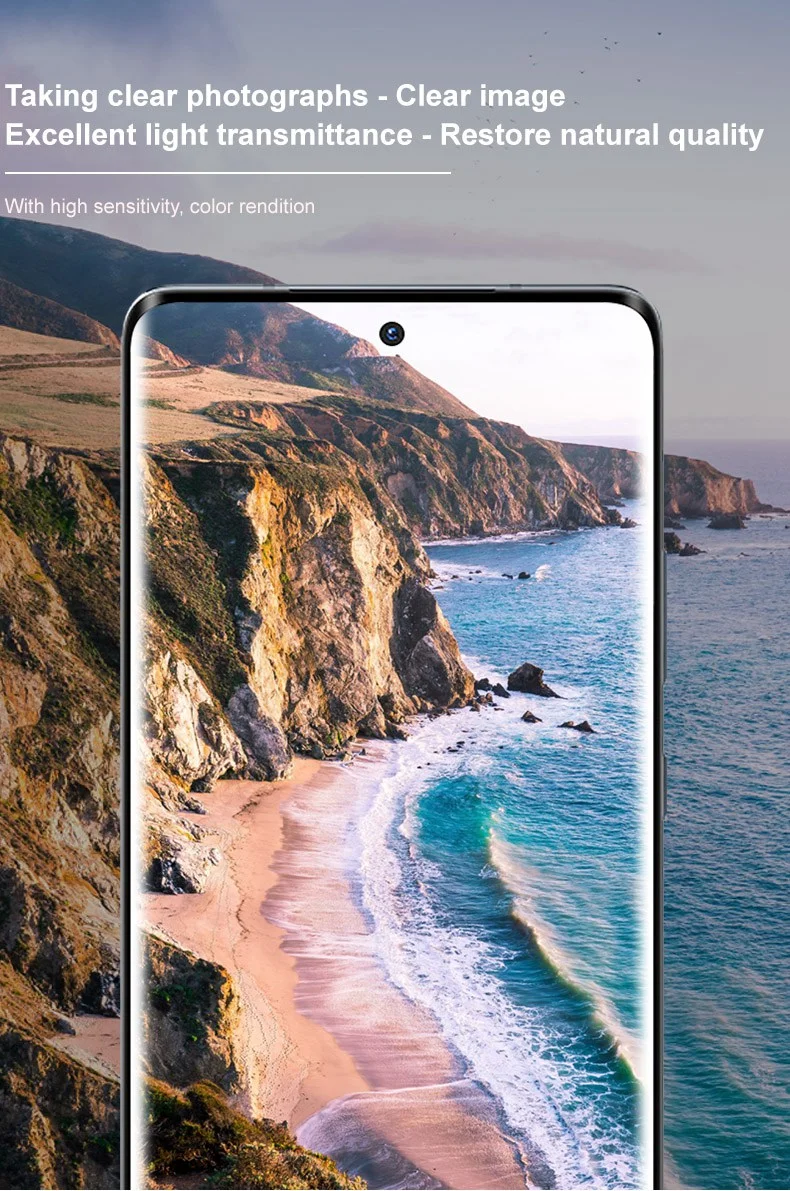 IMAK For Motorola Moto S30 Pro 5G / Edge 30 Fusion 5G Camera Lens Protector HD Clear Tempered Glass Film + Acrylic Lens Cap-Cellmalls