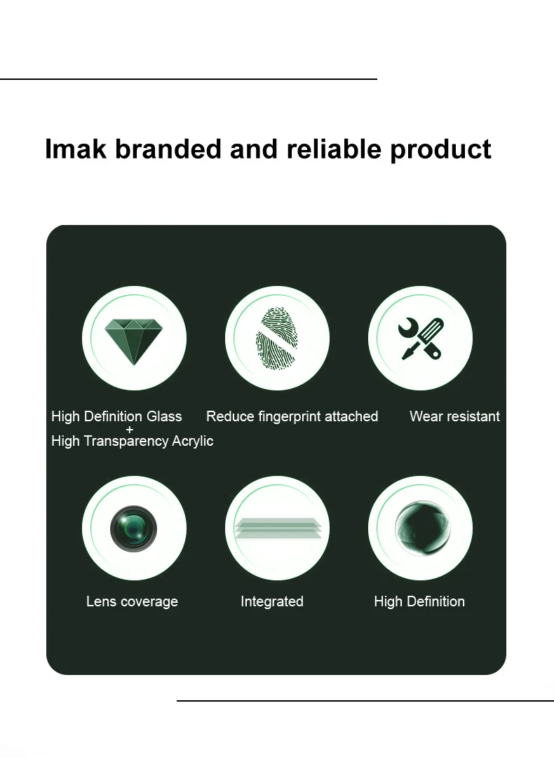 IMAK For Motorola Edge 50 Ultra 5G / Moto X50 Ultra 5G Camera Lens Protector + Acrylic Lens Cap-Cellmalls