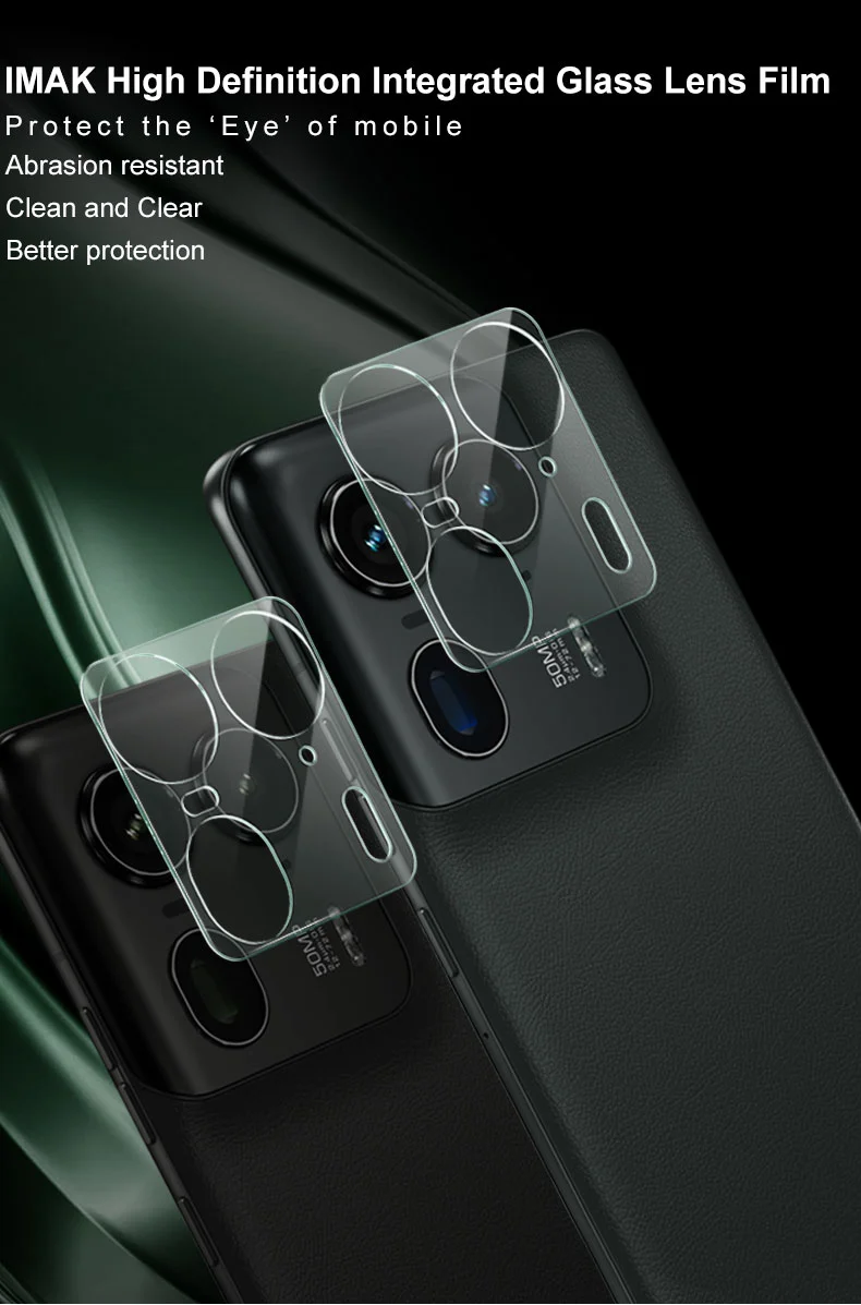 IMAK For Motorola Edge 50 Ultra 5G / Moto X50 Ultra 5G Camera Lens Protector + Acrylic Lens Cap-Cellmalls