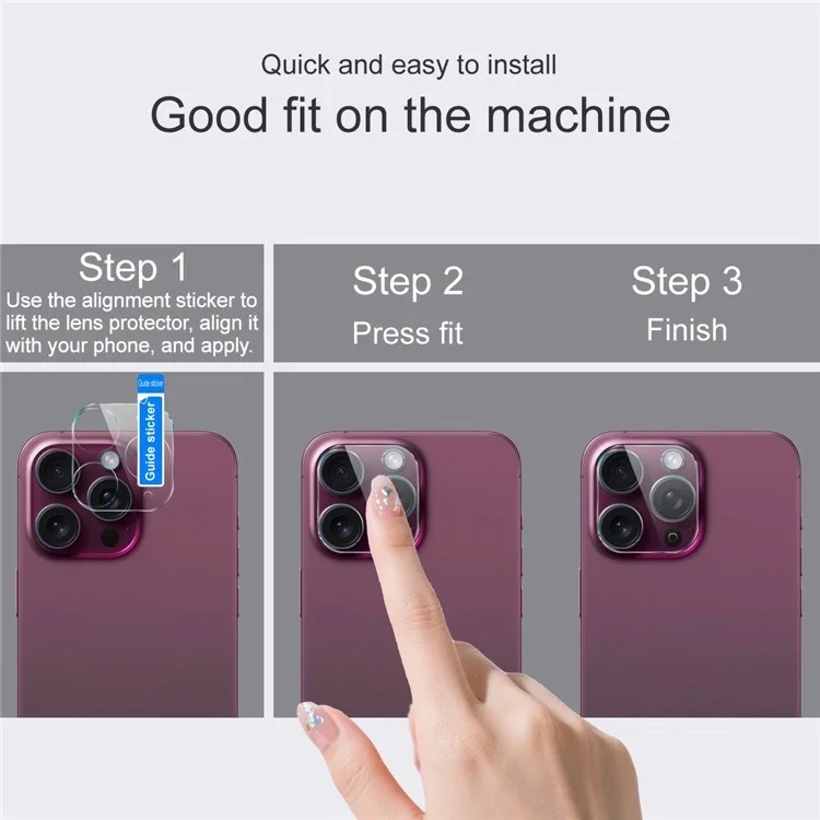 IMAK For Motorola Razr 50 Ultra 5G Tempered Glass Camera Lens Protector + Acrylic Lens Cap-Cellmalls