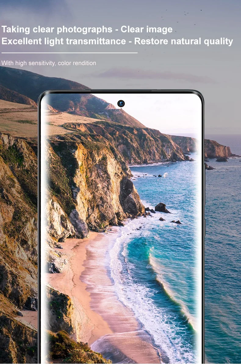 IMAK For Motorola Moto X30 Pro 5G / Edge 30 Ultra 5G Anti-scratch Camera Lens Protector Tempered Glass Film + Acrylic Lens Cap-Cellmalls