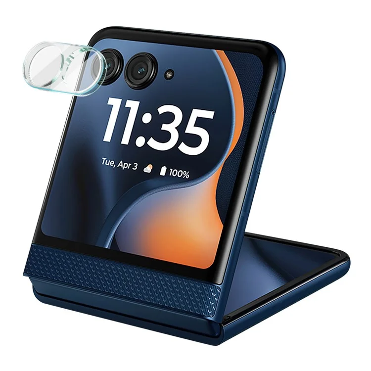 IMAK For Motorola Razr 60 Tempered Glass Camera Lens Protector + Acrylic Lens Cap-Cellmalls