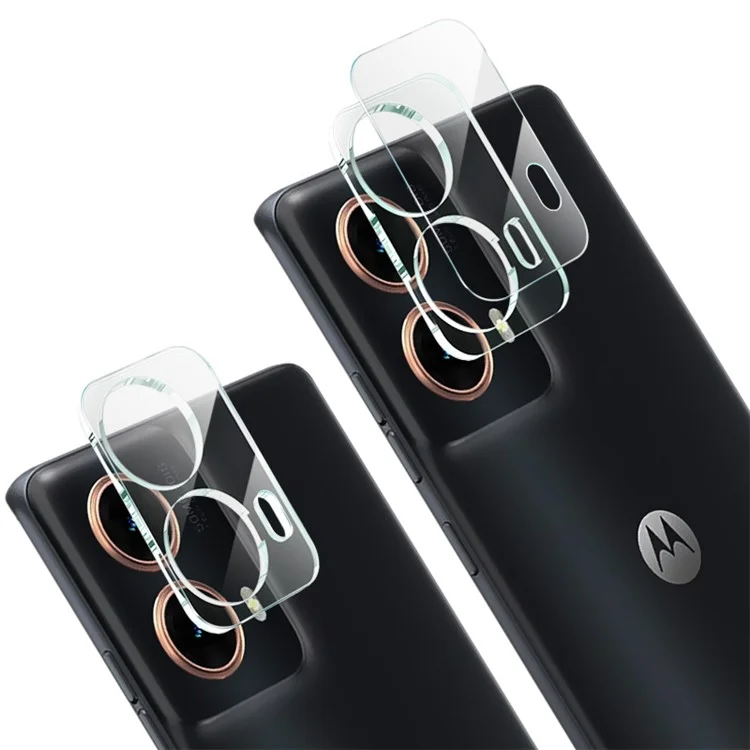 IMAK For Motorola Moto G85 5G / S50 Neo 5G Tempered Glass Camera Lens Protector + Acrylic Lens Cap-Cellmalls