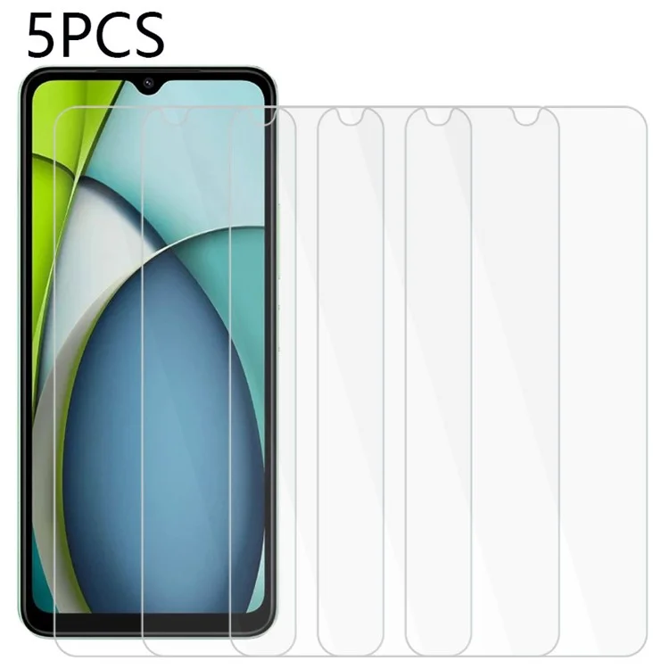 5PCS For Xiaomi Redmi A3x 4G Screen Protector Tempered Glass Film 2.5D HD Shatter-Proof-Cellmalls
