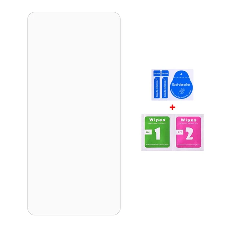 5Pcs For Xiaomi Redmi Turbo 4 5G Screen Protector 0.3mm 2.5D Tempered Glass Clear Film-Cellmalls