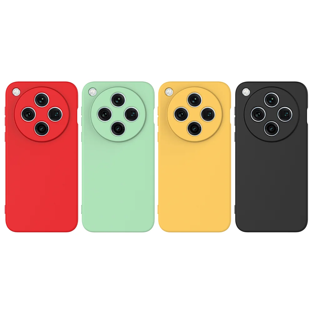 For Oppo Find X8 Pro 5G Case Liquid Silicone Phone Back Cover with Hand Strap - Black-Cellmalls