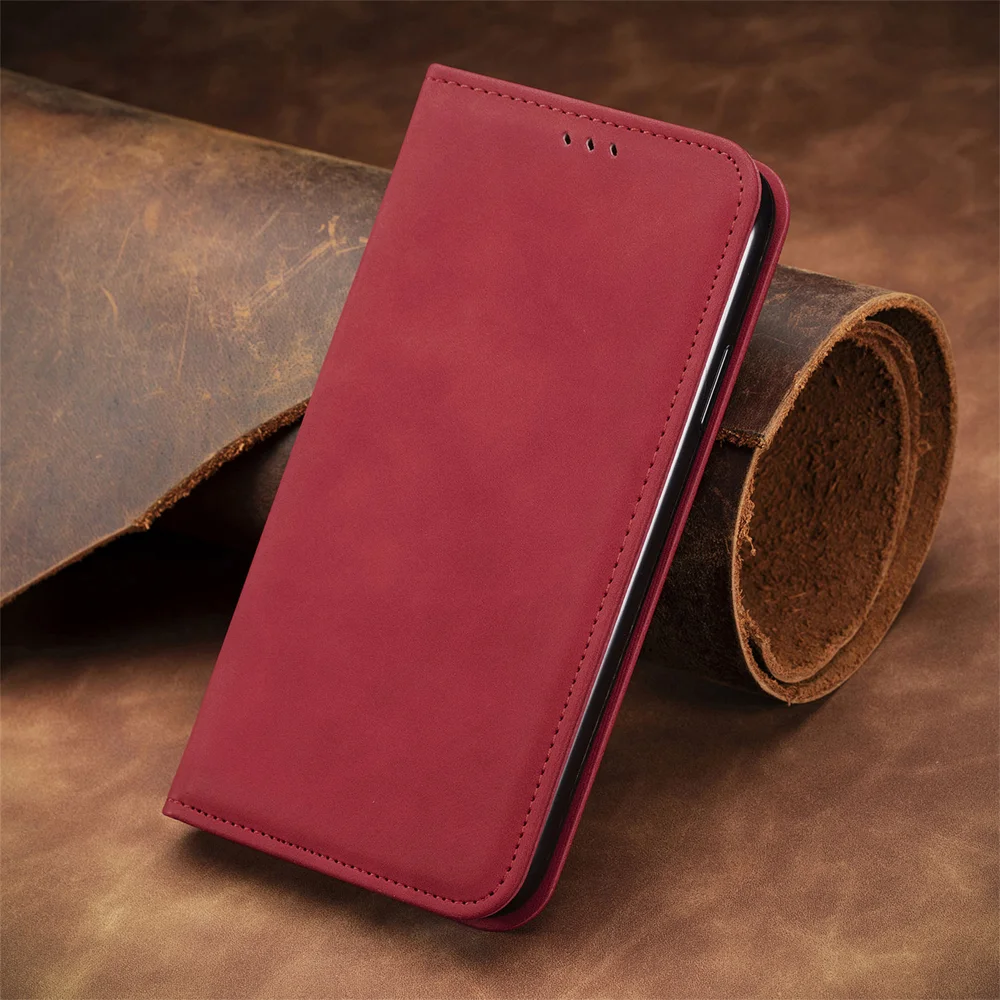 For Oppo Reno13 Pro 5G Leather Case with Card Holder Magnetic Absorption Phone Cover - Green-Cellmalls