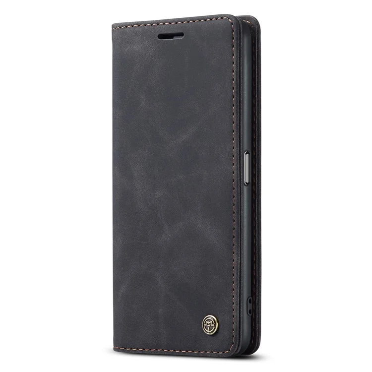 CASEME 013 Series For Oppo A78 5G Multifunction Wallet Phone Case PU Leather Stand Flip Cover - Black-Cellmalls