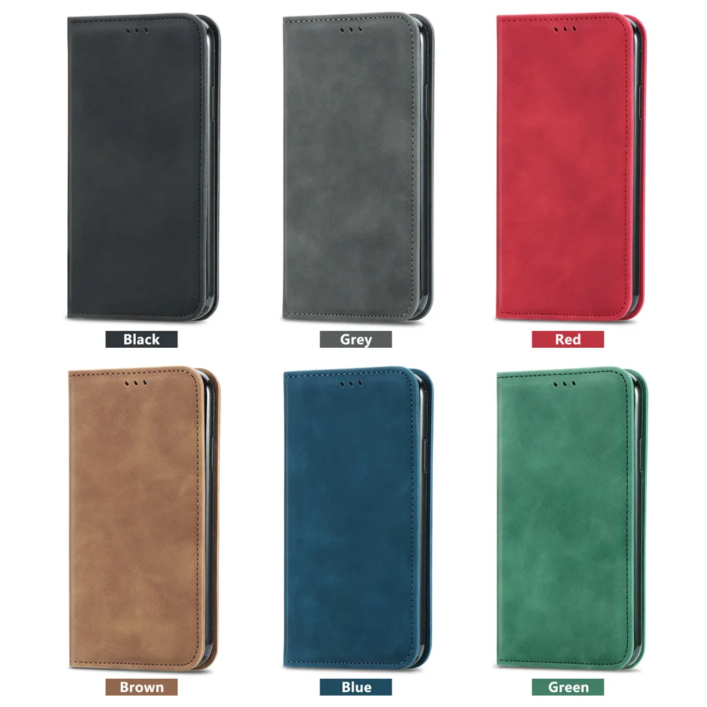 For Oppo Reno13 5G (Global) Leather Case with Card Holder Magnetic Absorption Phone Cover - Green-Cellmalls