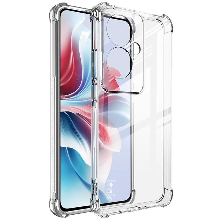 IMAK For Oppo Reno11 F 5G Case Airbag Corner Clear TPU Protective Phone Cover-Cellmalls