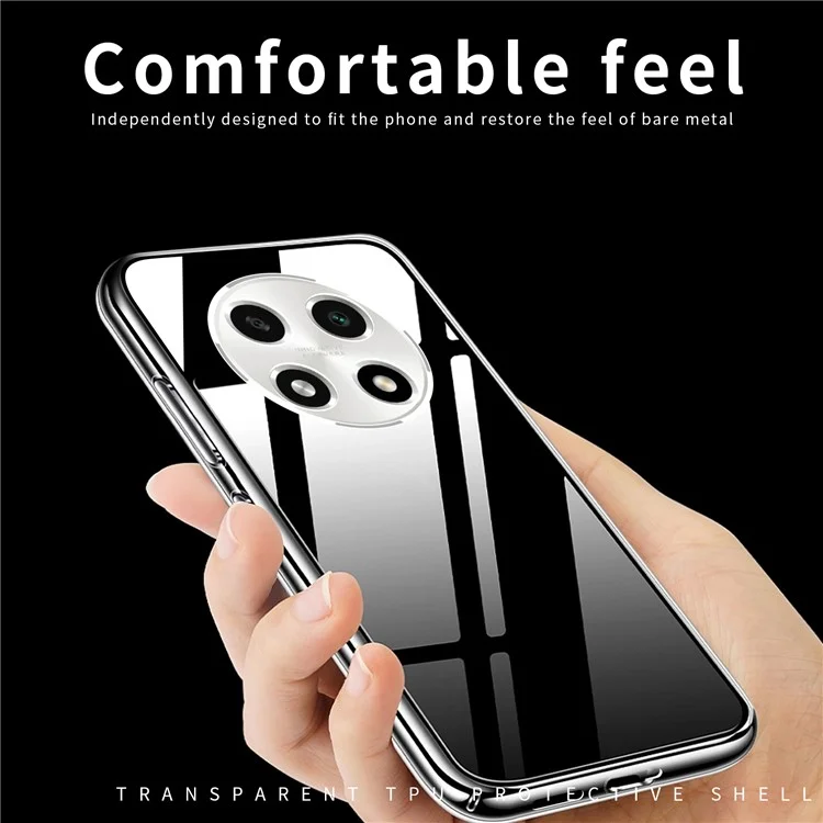 MOFI For Oppo A2 Pro 5G Case TPU Phone Protector HD Clear Cell Phone Cover Shell-Cellmalls