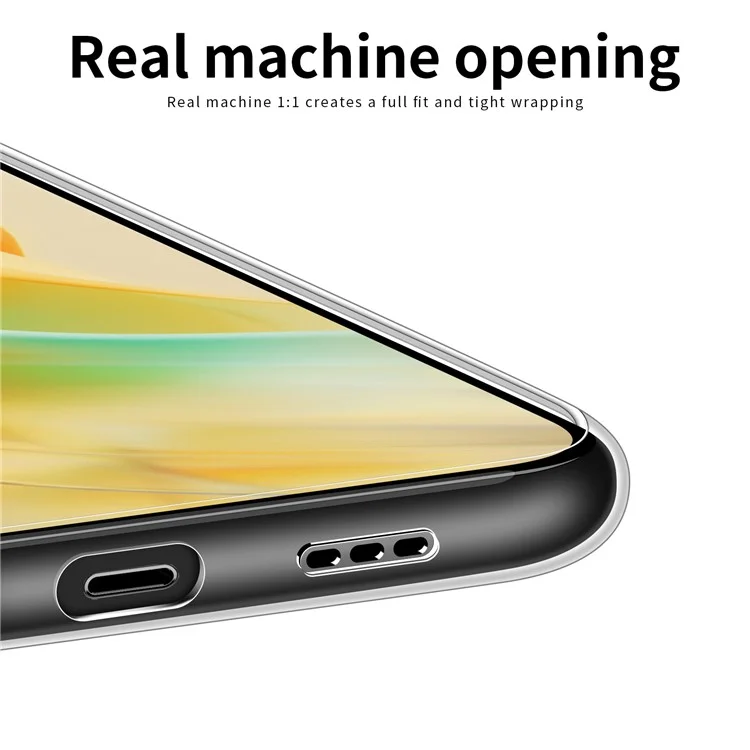 MOFI For Oppo A38 4G TPU Phone Case Transparent Dustproof Shell Cell Phone Cover-Cellmalls