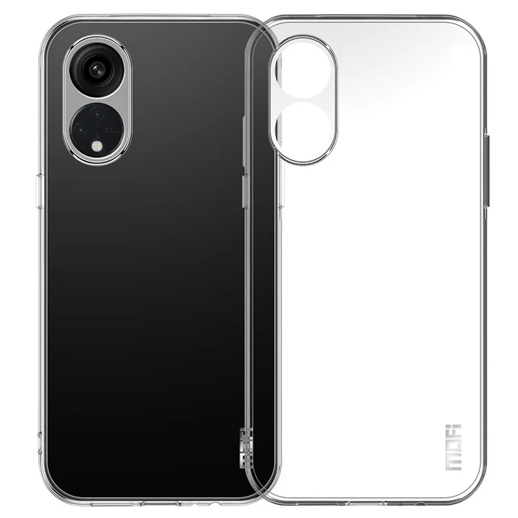 MOFI For Oppo A58 4G Super Clear Cell Phone Case Soft TPU Mobile Phone Cover Shell-Cellmalls