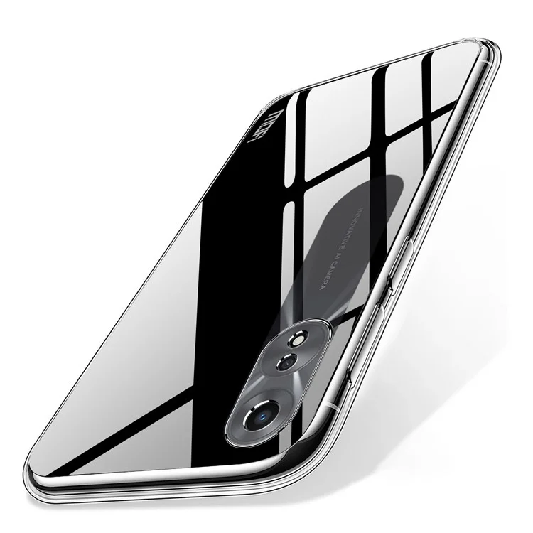 MOFI Series for Oppo A58 5G Transparent Phone Case Drop-proof Soft TPU Protective Back Cover-Cellmalls