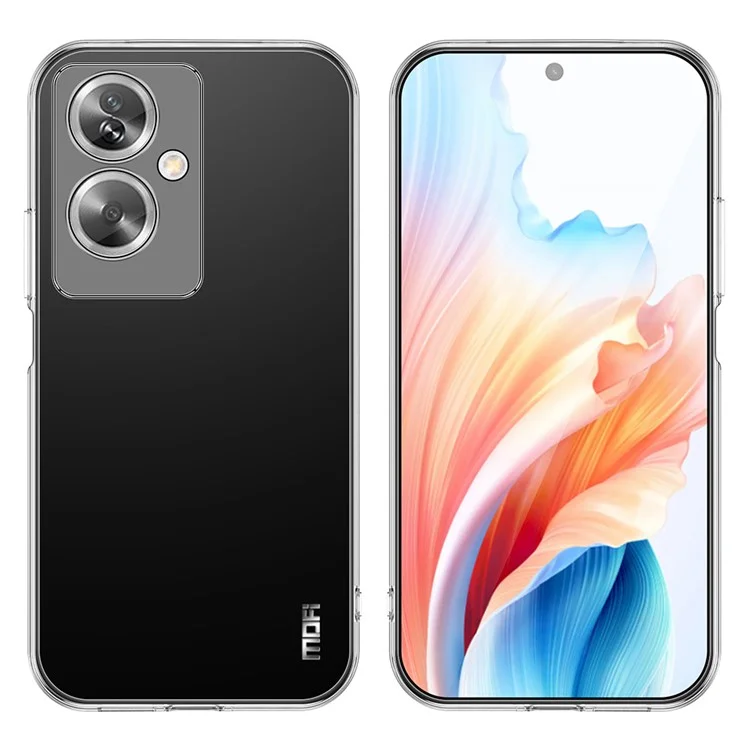 MOFI For Oppo A79 5G / A2 5G Case Crystal Clear TPU Phone Back Cover Protector-Cellmalls
