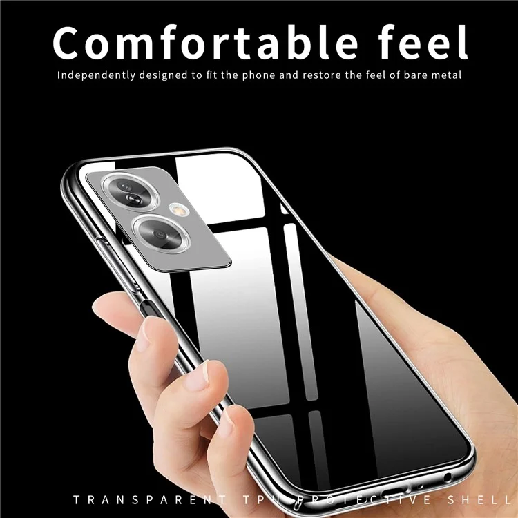 MOFI For Oppo A79 5G / A2 5G Case Crystal Clear TPU Phone Back Cover Protector-Cellmalls
