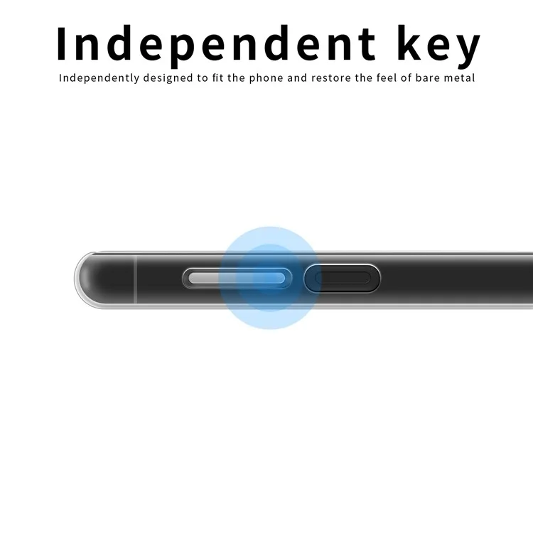 MOFI For Oppo A3x 5G (India) Case Anti-Scratch Clear Soft TPU Phone Cover-Cellmalls