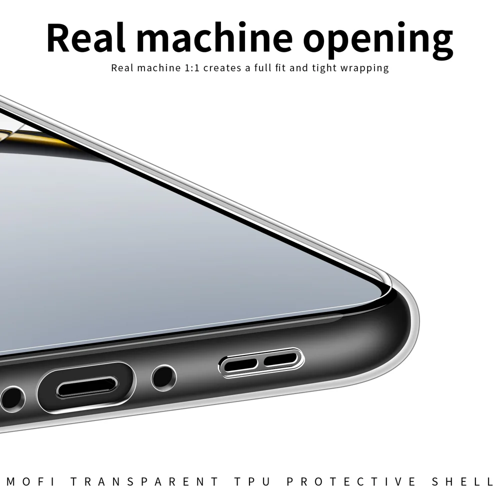 For Oppo Find X8 5G Clear Phone Case MOFI Ultra-Thin TPU Phone Back Cover - Transparent-Cellmalls