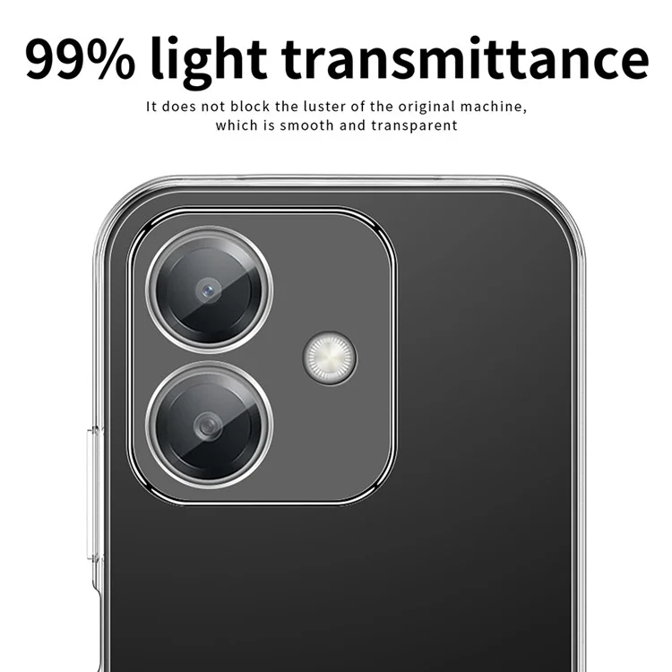 MOFI For Oppo A3x 5G (India) Case Anti-Scratch Clear Soft TPU Phone Cover-Cellmalls