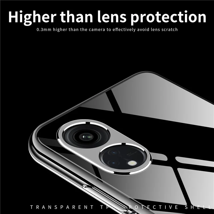 MOFI For Oppo A38 4G TPU Phone Case Transparent Dustproof Shell Cell Phone Cover-Cellmalls