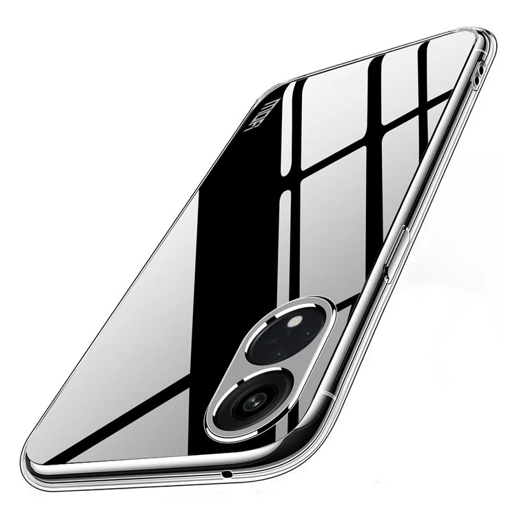 MOFI for Oppo Reno8 T 4G Phone Case Clear TPU Phone Cover with Camera Protection-Cellmalls