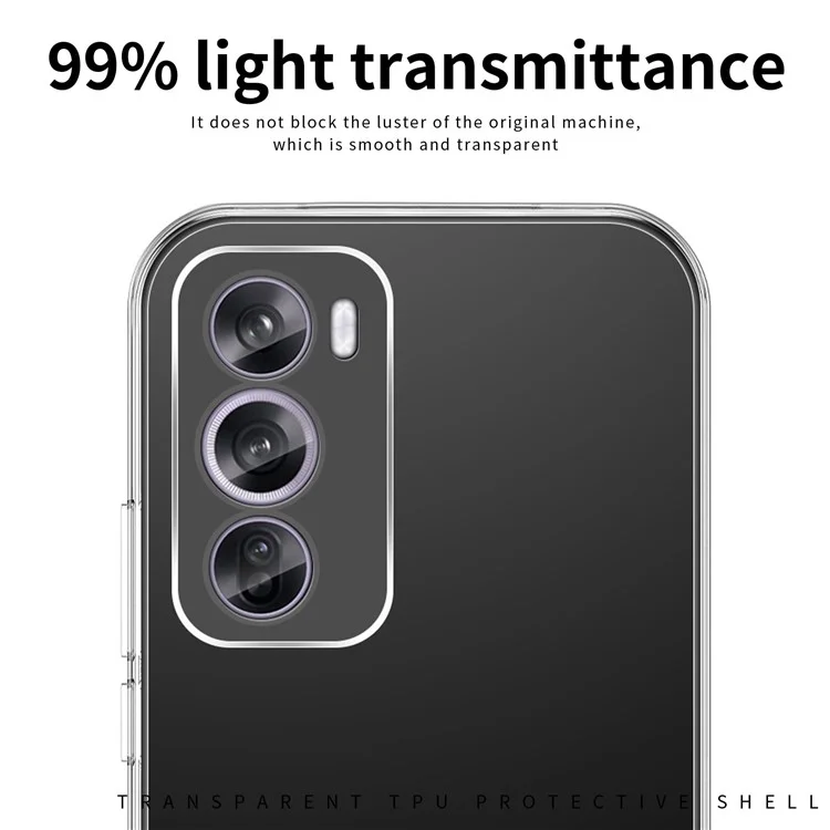 MOFI For Oppo Reno12 Pro 5G (Global) Case Transparent Slim TPU Phone Cover-Cellmalls