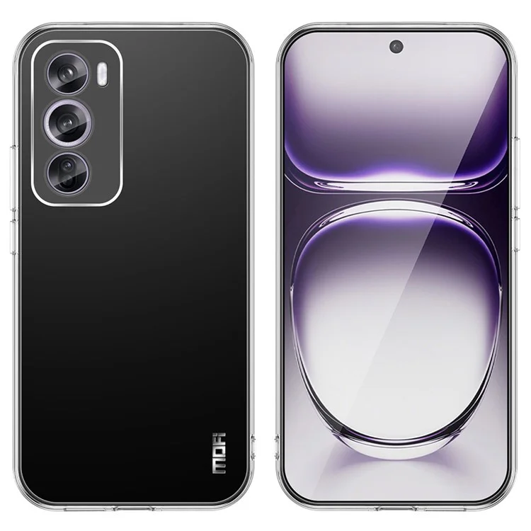 MOFI For Oppo Reno12 Pro 5G (Global) Case Transparent Slim TPU Phone Cover-Cellmalls