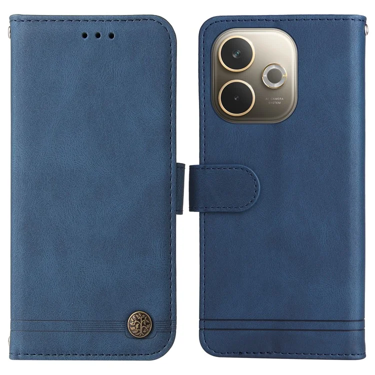 For Oppo A5 Pro 4G (Global) / 5G (Global) / A5 Energy 5G (China) Leather Wallet Cases Skin Touch Phone Cover Stand with Strap - Black-Cellmalls