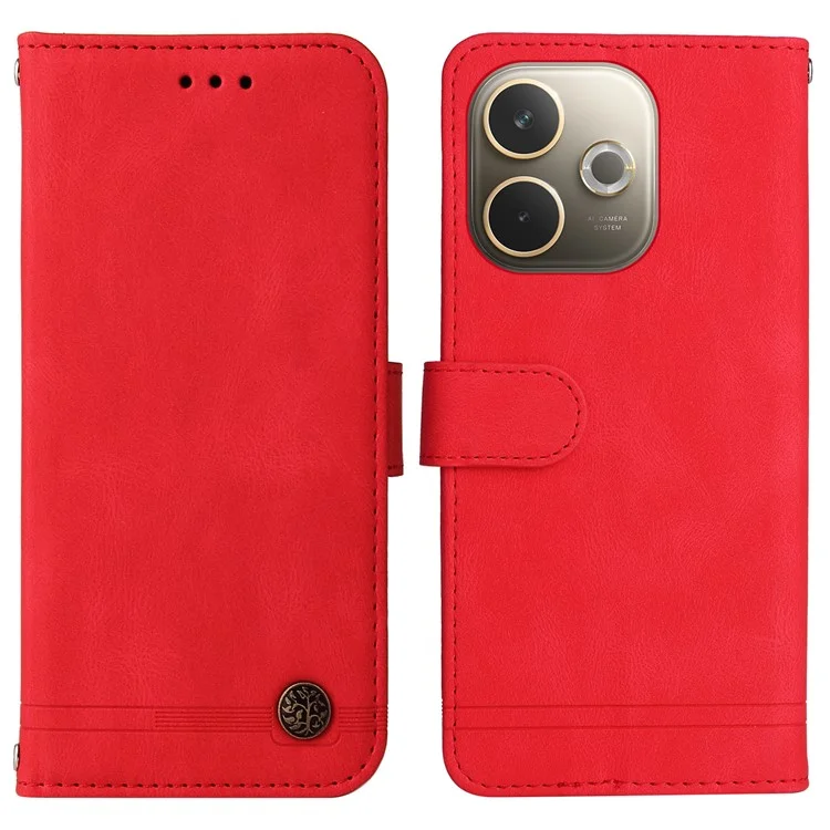 For Oppo A5 Pro 4G (Global) / 5G (Global) / A5 Energy 5G (China) Leather Wallet Cases Skin Touch Phone Cover Stand with Strap - Black-Cellmalls