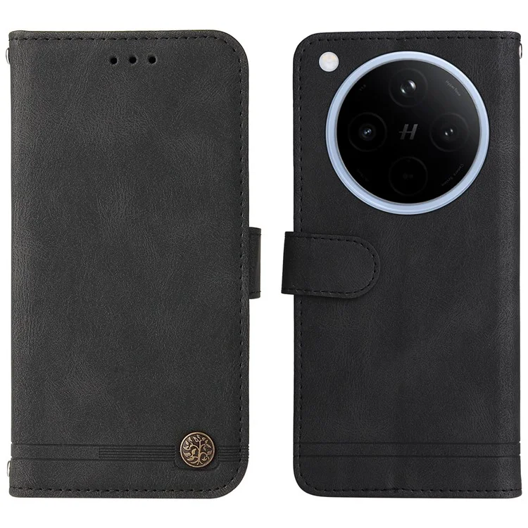 For Oppo Find X8 5G Leather Wallet Cases Skin Touch Phone Cover Stand with Strap - Red-Cellmalls