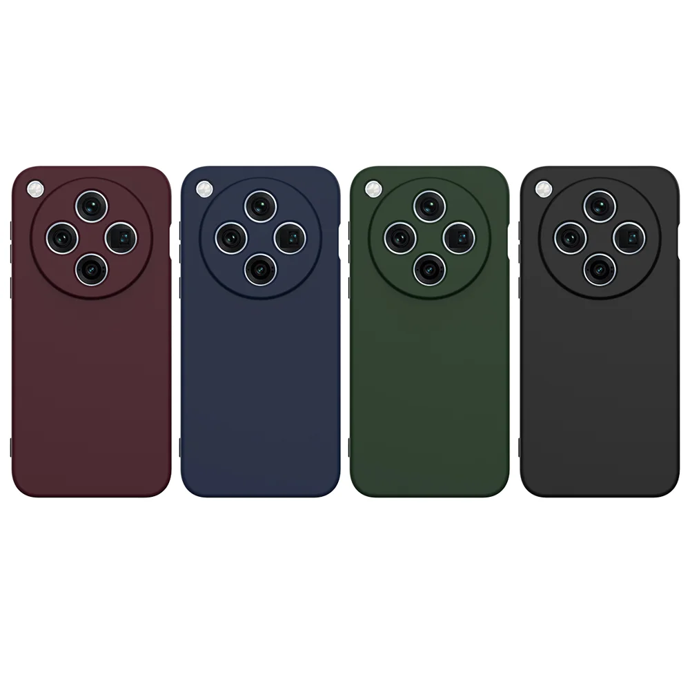 For Oppo Find X8 5G Case Compatible with MagSafe Anti-Drop Liquid Silicone Phone Cover - Black-Cellmalls