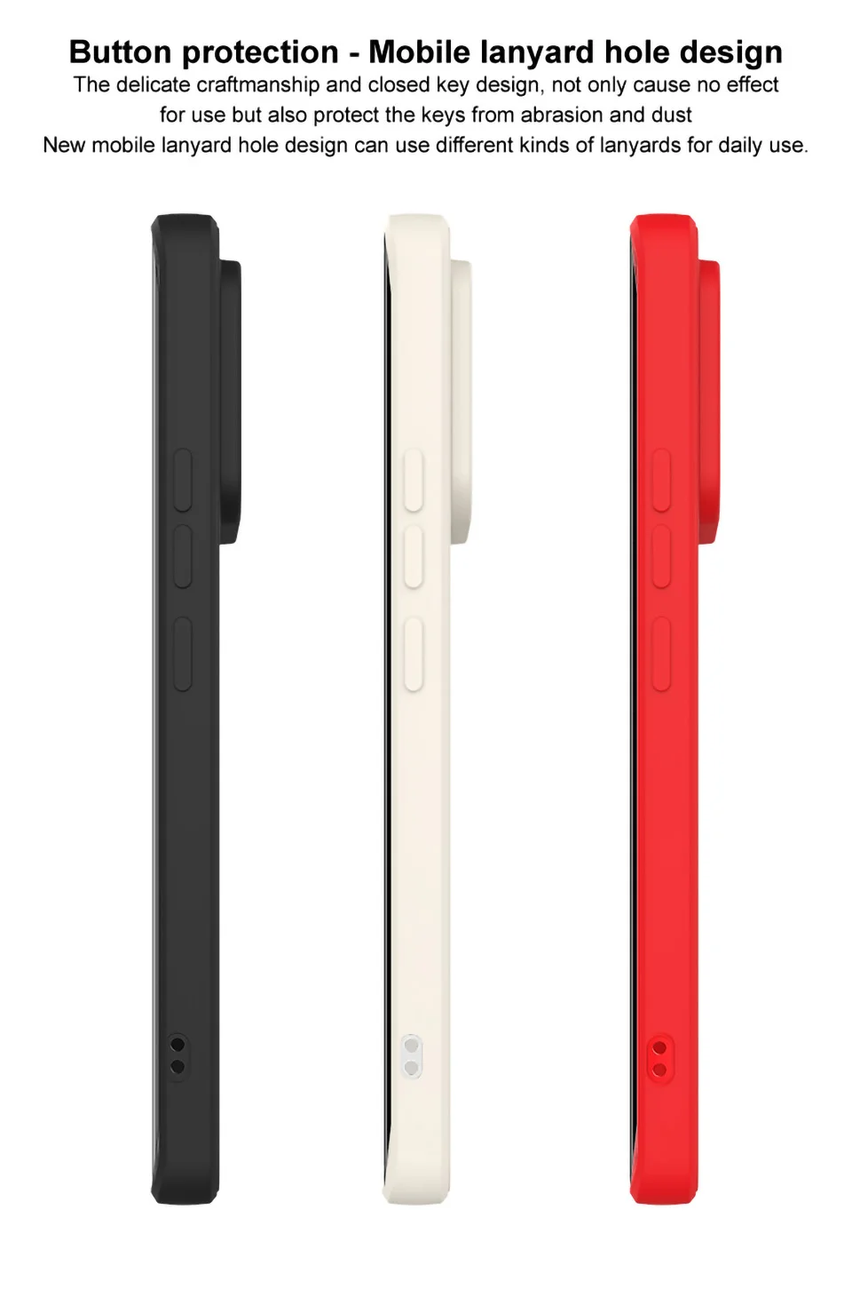 IMAK UC-4 Series Shockproof Phone Cover for Oppo Find X6 Flexible Straight Edge TPU Phone Case - White-Cellmalls