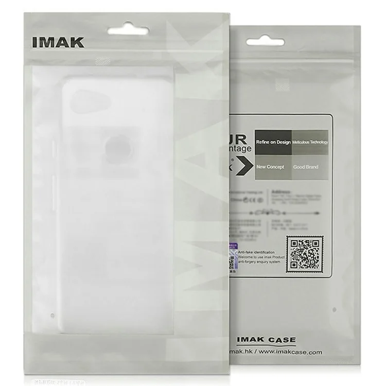 IMAK UX-4 Series for Oppo Find X7 5G Clear Phone Case Four Corner Shockproof TPU Back Cover-Cellmalls