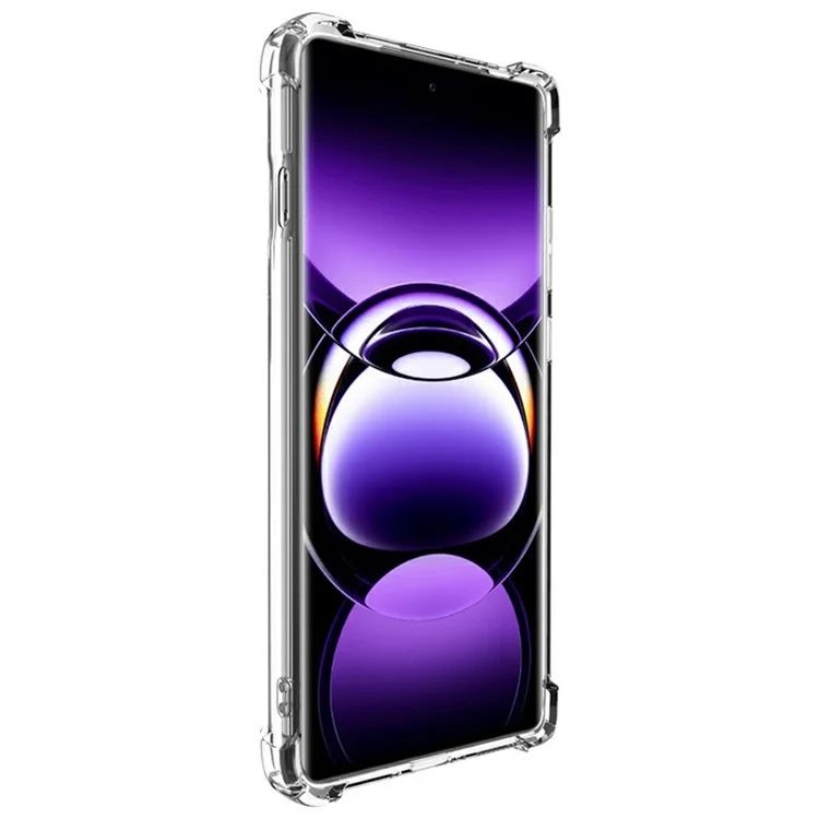 IMAK UX-4 Series for Oppo Find X7 Ultra Clear Phone Case Four Corner Shockproof TPU Back Cover-Cellmalls