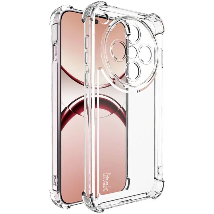 IMAK UX-4 Series for Oppo Find X8 5G Case Straight Frame Four Corner Shockproof Clear TPU Cover-Cellmalls