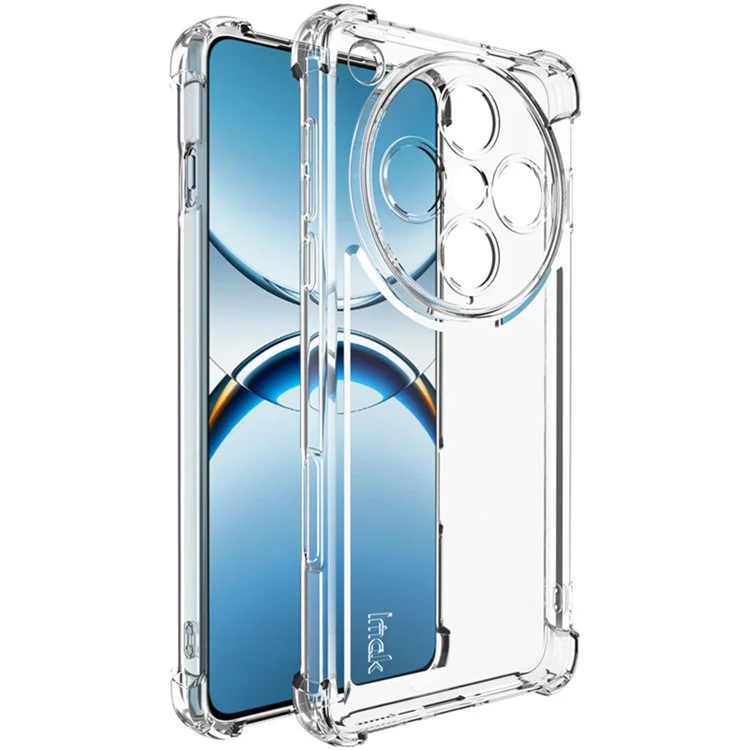 IMAK UX-4 Series for Oppo Find X8 Pro 5G Case Straight Frame Four Corner Shockproof Clear TPU Cover-Cellmalls