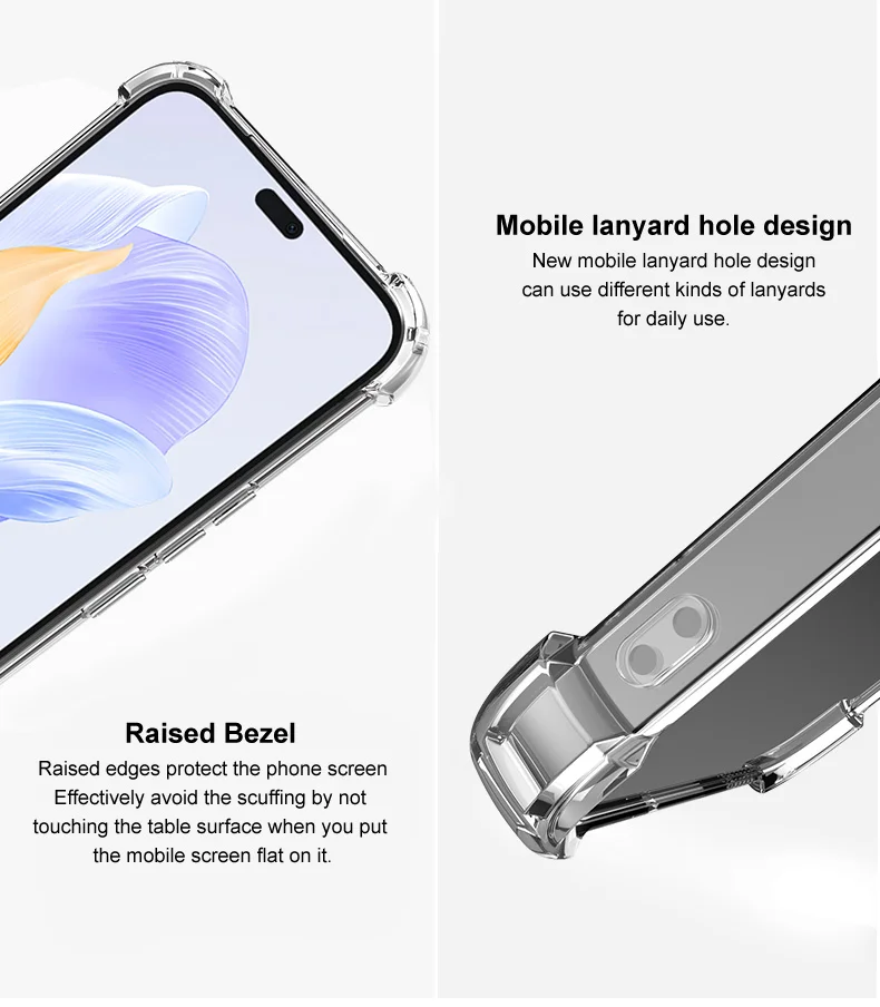 IMAK UX-4 Series for Oppo Find X8 Pro 5G Case Straight Frame Four Corner Shockproof Clear TPU Cover-Cellmalls