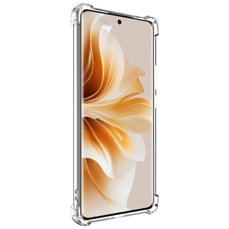 IMAK UX-4 Series Clear Phone Case for Oppo Reno11 Pro 5G (Global)  /  Reno11 (China) 5G Four Corner Shockproof TPU Back Cover-Cellmalls