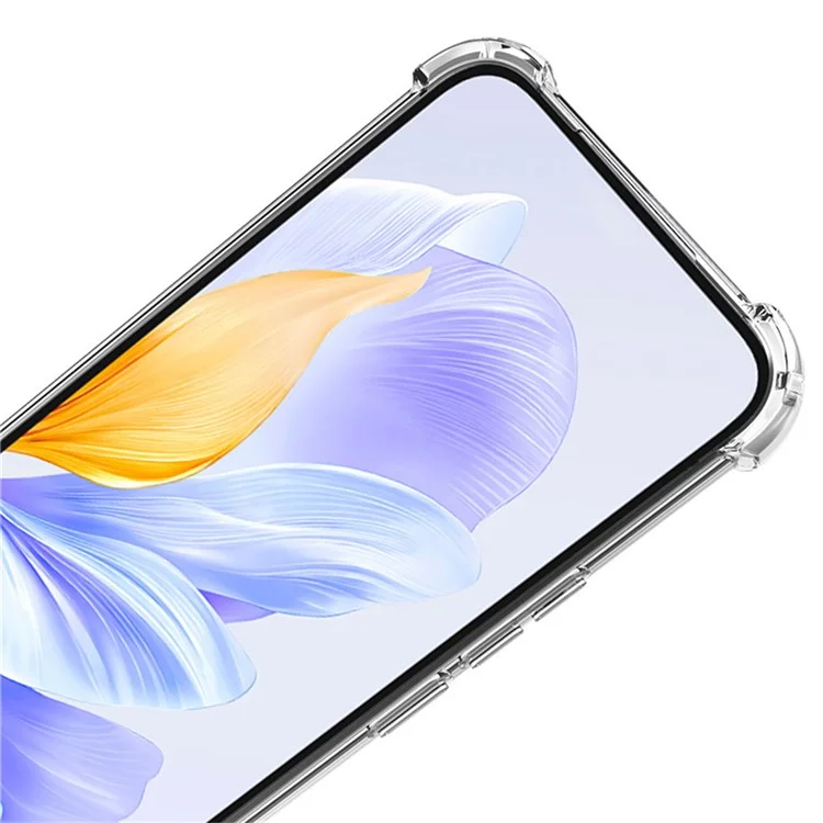 IMAK UX-4 Series For Oppo Reno12 FS 5G / Reno12 F 5G / F27 5G Case Straight Frame Four Corner Shockproof Clear TPU Cover-Cellmalls