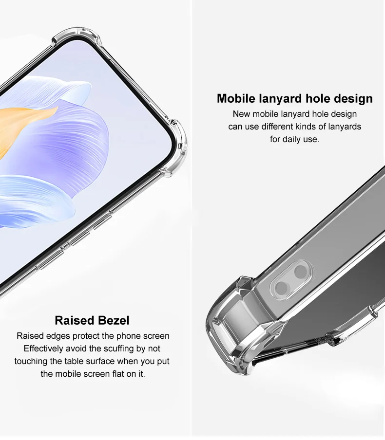 IMAK UX-4 Series For Oppo Reno13 5G (Global) Case Straight Frame Four Corner Shockproof Clear TPU Cover-Cellmalls