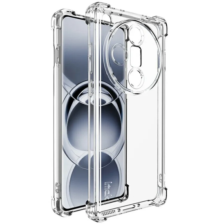IMAK UX-4 Series for Oppo Find X7 5G Clear Phone Case Four Corner Shockproof TPU Back Cover-Cellmalls