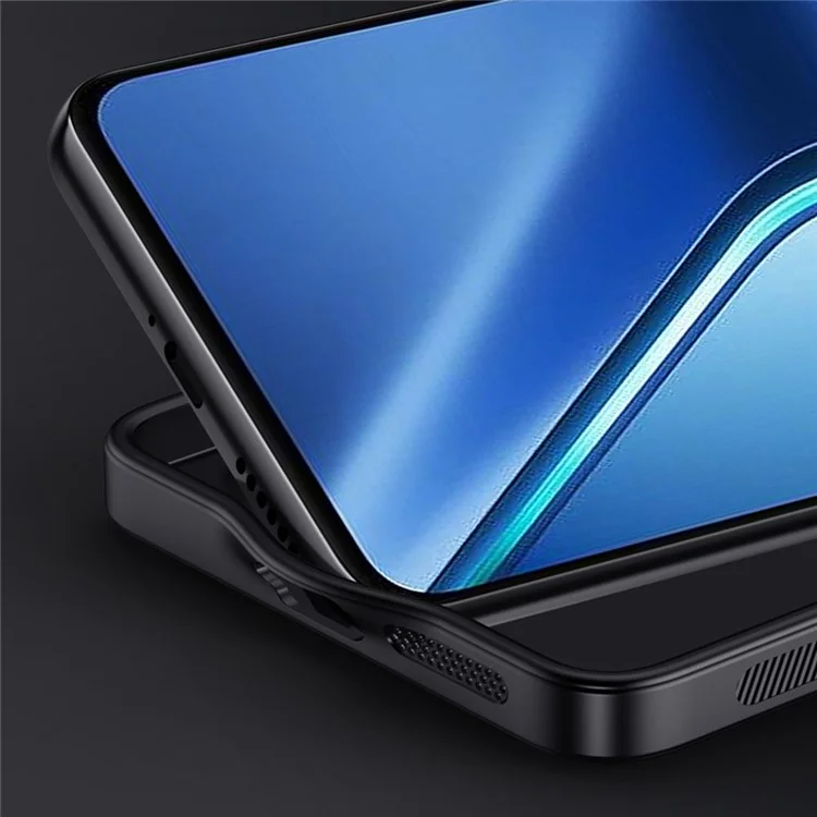 Wood Texture Case For Oppo K13 5G  /  K13x  /  K12s (China) PU Leather Coated PC TPU Phone Cover - Black-Cellmalls