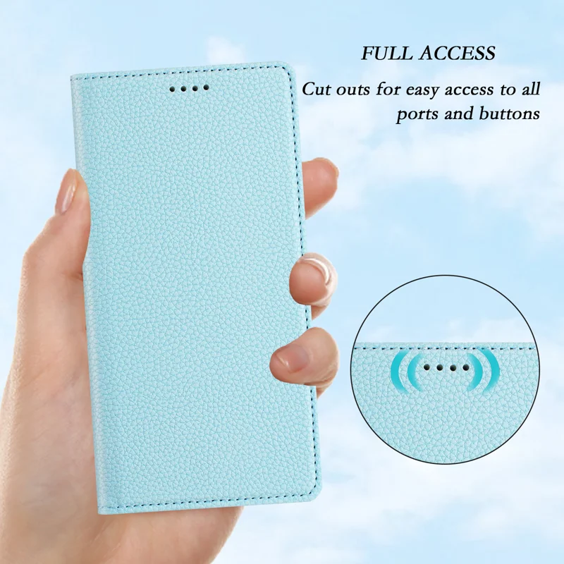 For Oppo K13 5G Wallet Case RFID Blocking Litchi Texture Leather Mobile Cover - Mint Green-Cellmalls