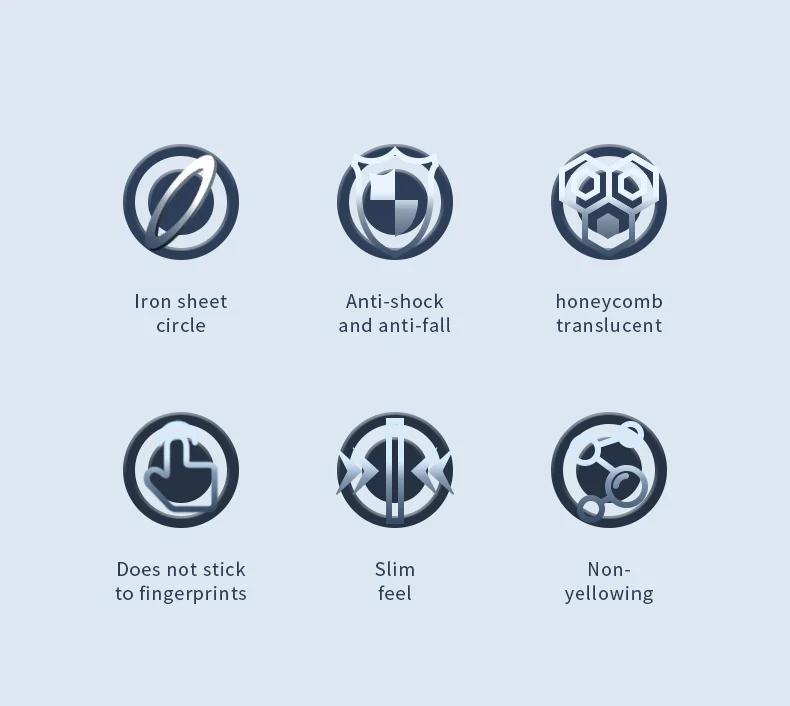 For Oppo Find X8 5G Case Compatible with MagSafe Honeycomb Design TPU+PC Phone Cover - Grey-Cellmalls