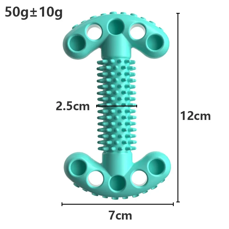 Pet toy bone molar stick tpr gnawing teeth cleaning and biting resistance