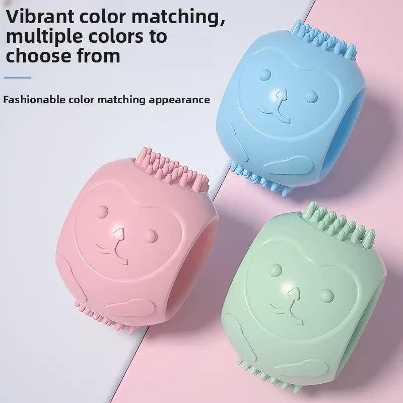 Pet toy silent gnawing teeth bite resistant tpr monkey circle shape