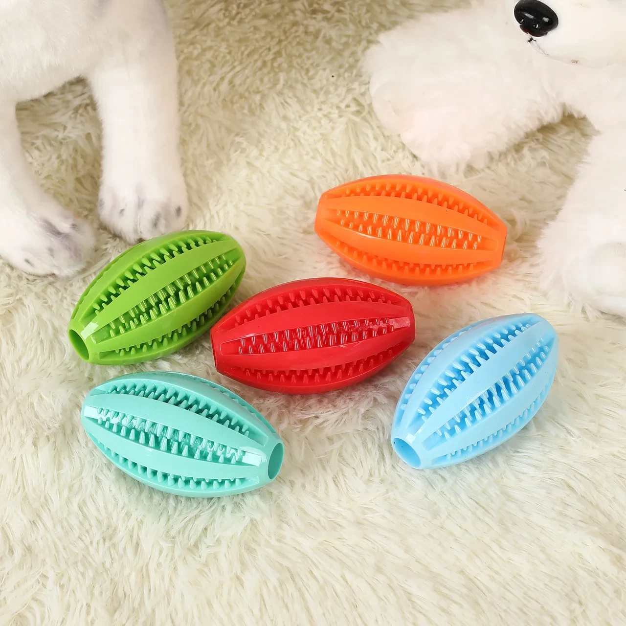 Pet dog teeth grinding TPR toy