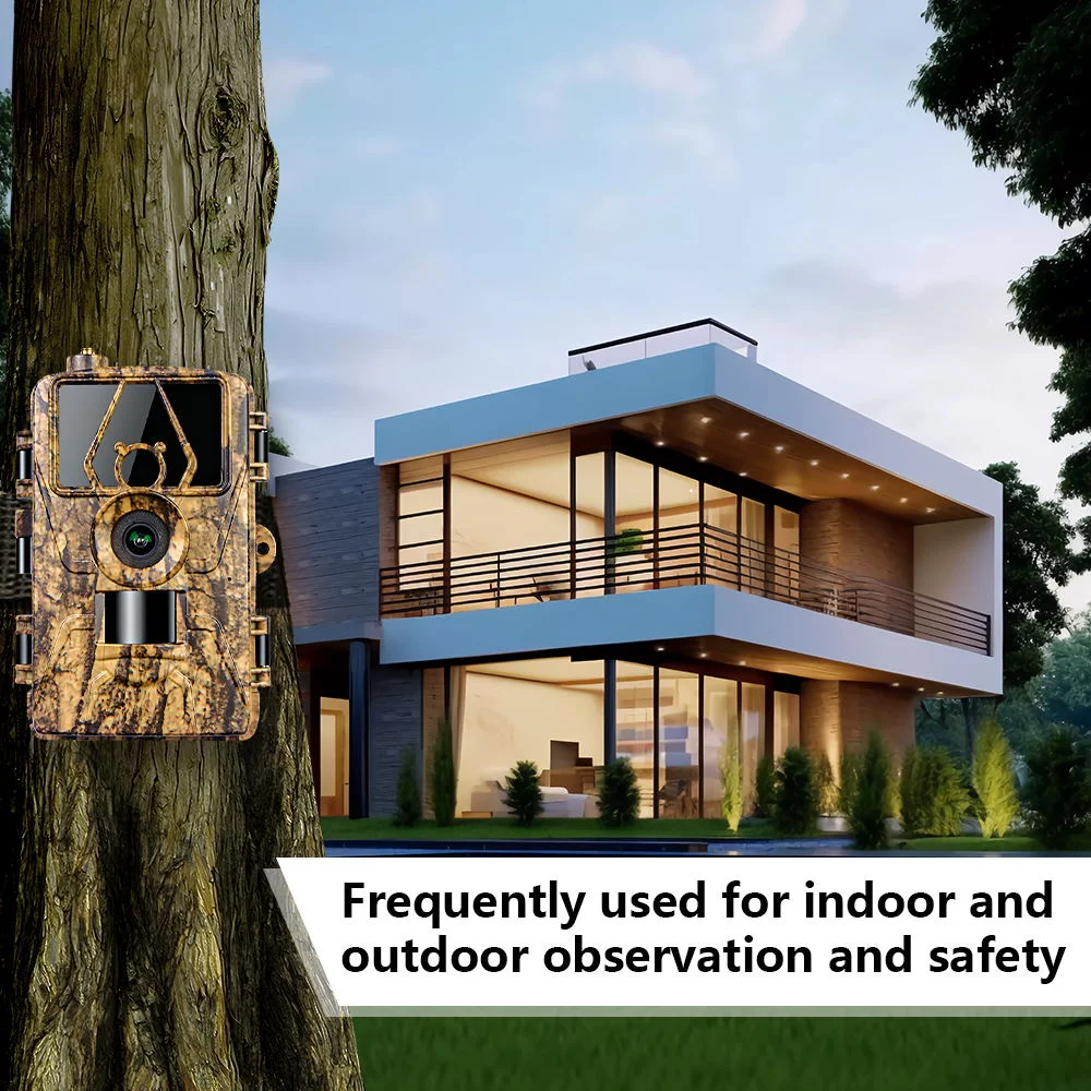 PR801LTE 4G Trail Camera 60MP 8K 0.2S Trigger Hunting Camera with IP66 Waterproof for Wildlife Monitoring - EU Version-Cellmalls