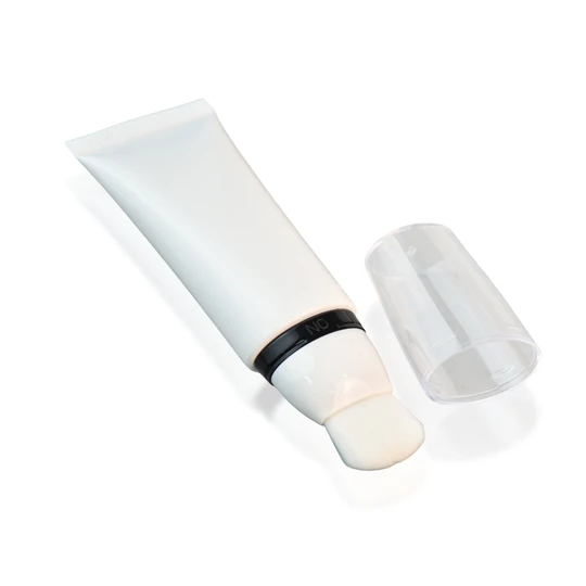 K190130-D19mm Wide Brush Tip Oval Tube with snap cap