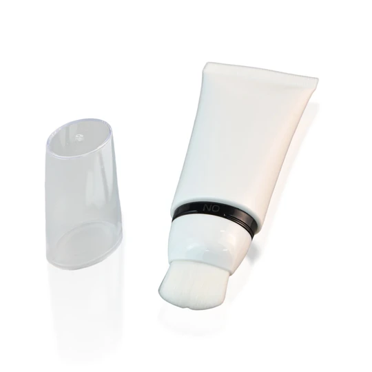 K190130-D19mm Wide Brush Tip Oval Tube with snap cap